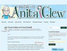 Tablet Screenshot of anitaclew.com